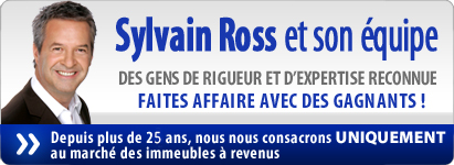 Sylvain Ross et son &eacute;quipe
